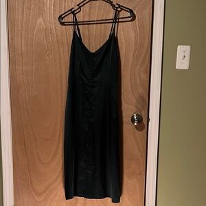 Abercrombie & Fitch Green Midi Dress